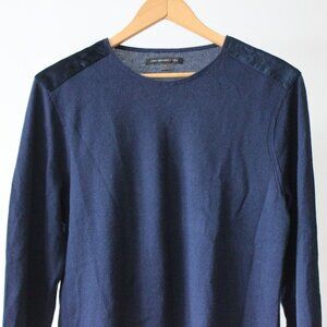 John Varvatos Navy Blue Sweater
